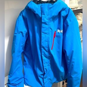 HH HELLY HANSEN TRYSIL SKI JACKET LIGHT BLUE XL
